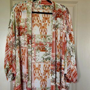 Women's Cardigan Floral Print